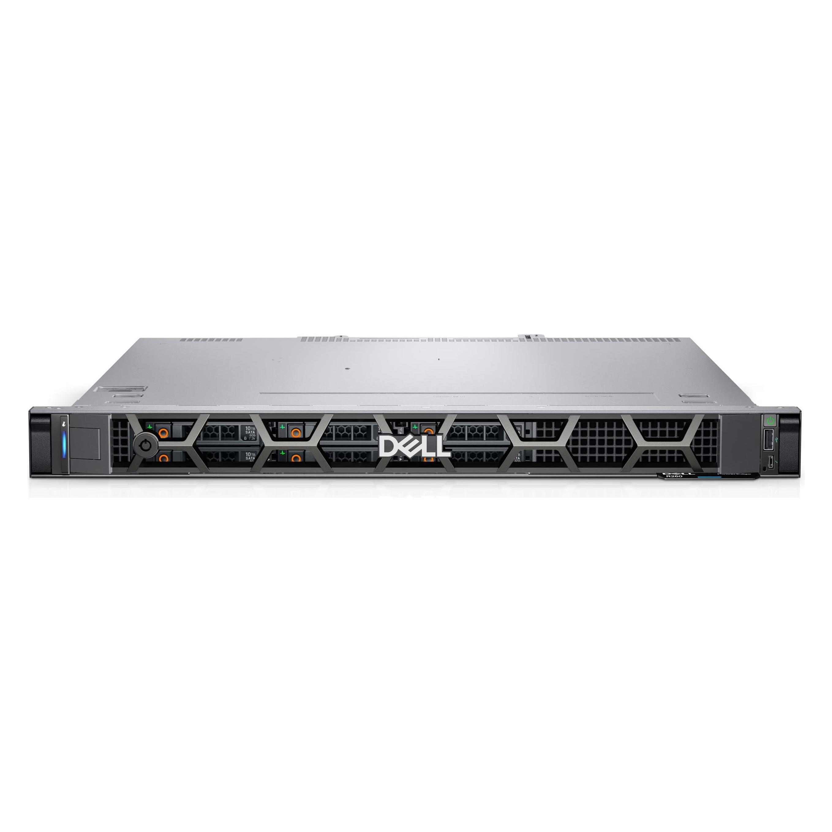 Dell Spl Poweredge R260 Smart (16 GB, Rack Server) (WPW6P)