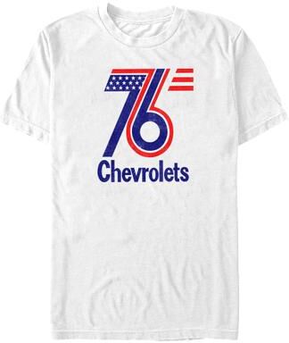 Men's Big & Tall Chevrolet 76 by Mad Engine in White (Size XLT)
