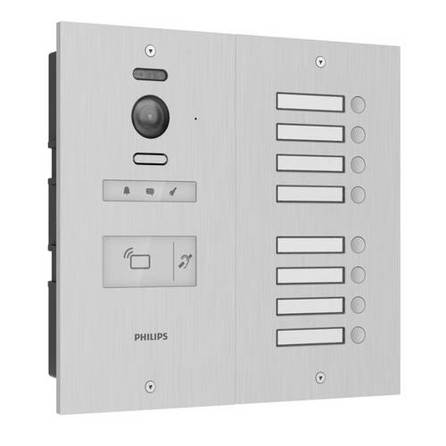 Philips WelcomeHive Pro 2 Video-Türsprechanlage WLAN Außeneinheit Aluminium