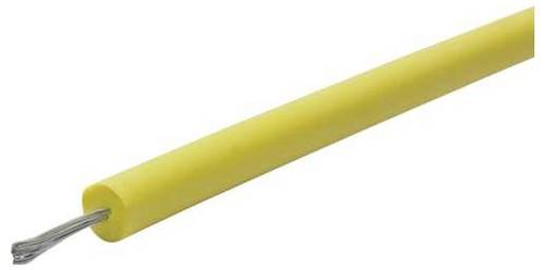 Rautronic 9001307 Hochspannungskabel 1.5mm² Gelb Meterware
