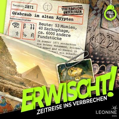 Folge 06: Grabraub im alten Ägypten - Wolfgang Adenberg, Audio, 4013575928101