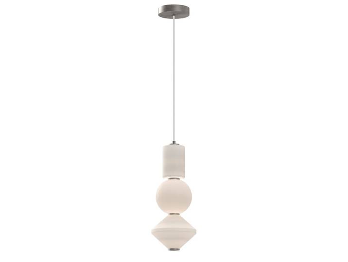 Suspension LED Acier, aluminium, Verre Opal Mat