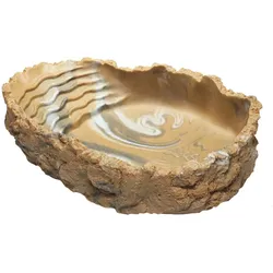 Hobby Trinkschale L, 550 ml - grau-beige