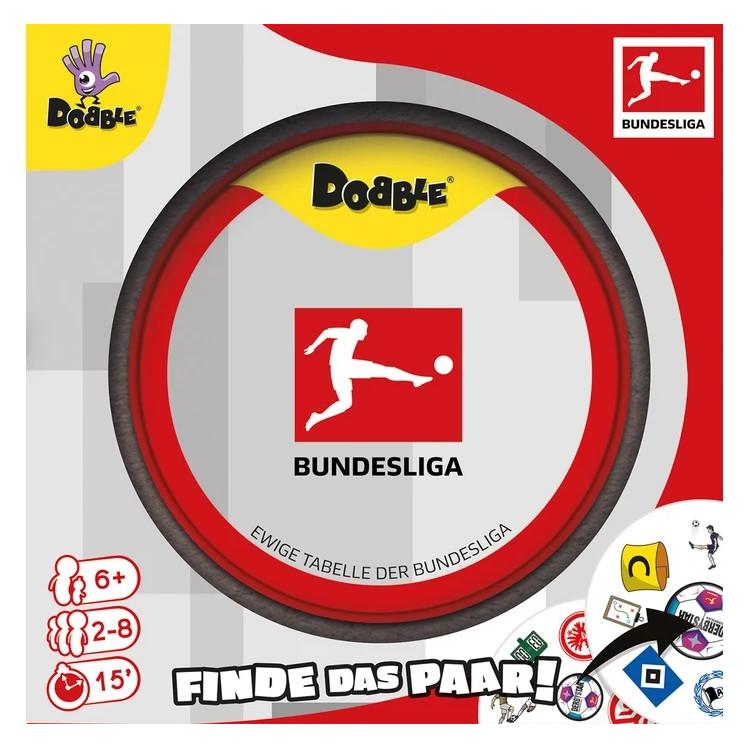 Zygomatic Dobble Bundesliga, Kartenspiel, für 2-8 Spieler, ab 6 Jahren (DE-Ausgabe) (Deutsch, 2 - 8 Spieler) (ZYGD0034)