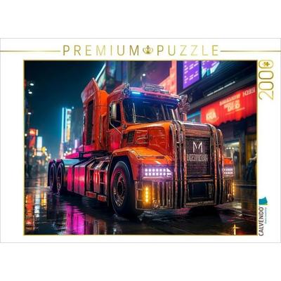 CALVENDO Puzzle Trucks | 2000 Teile Lege-Größe 90x67cm Foto-Puzzle für glückliche Stunden