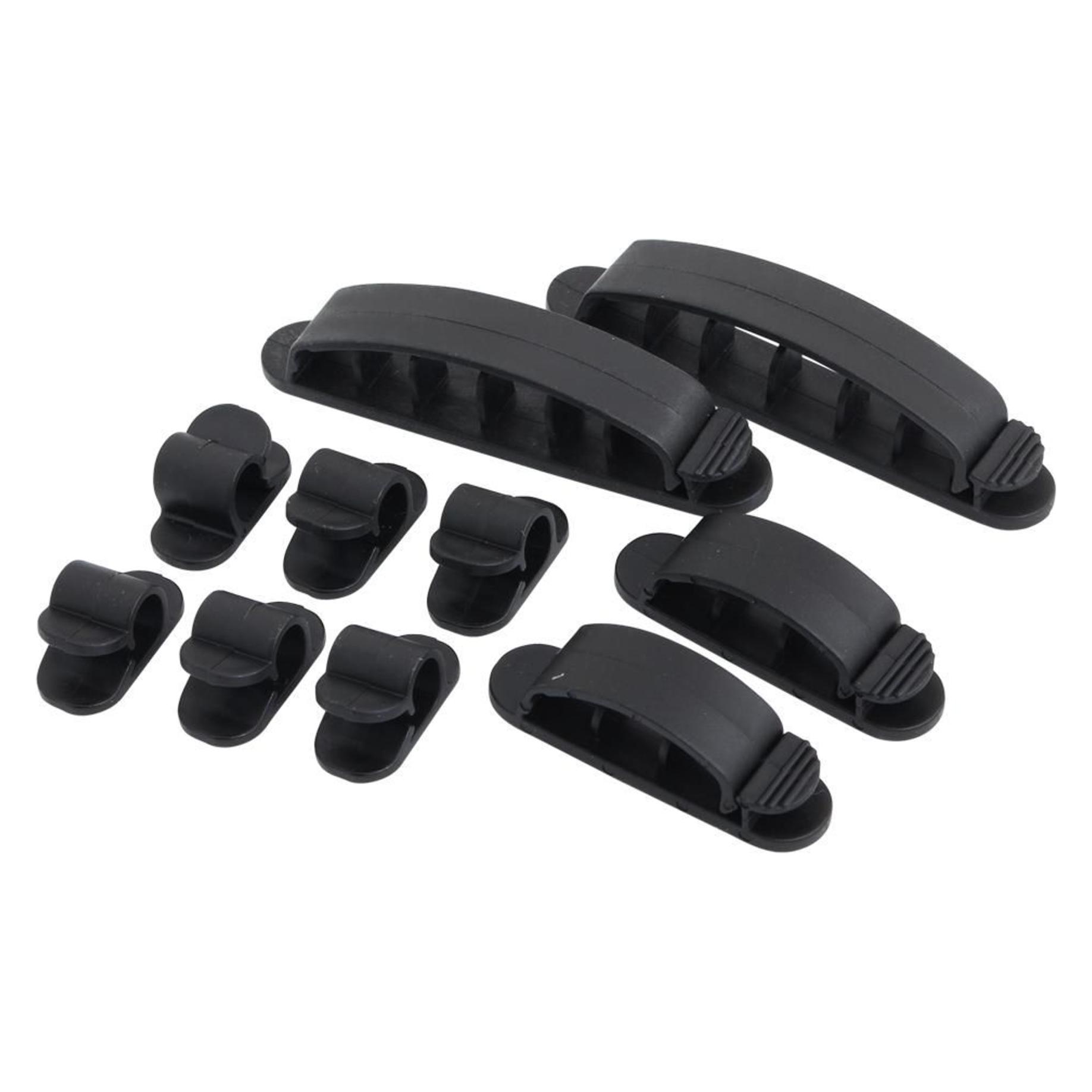LogiLink Kabelbefestigungs Set (Kunststoffkabelbinder, 13.20 mm, 10 Stk.) (KAB0039)