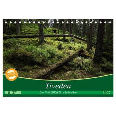Tiveden, der NatURWALD in Schweden (Tischkalender 2027 DIN A5 quer), CALVENDO Monatskalender