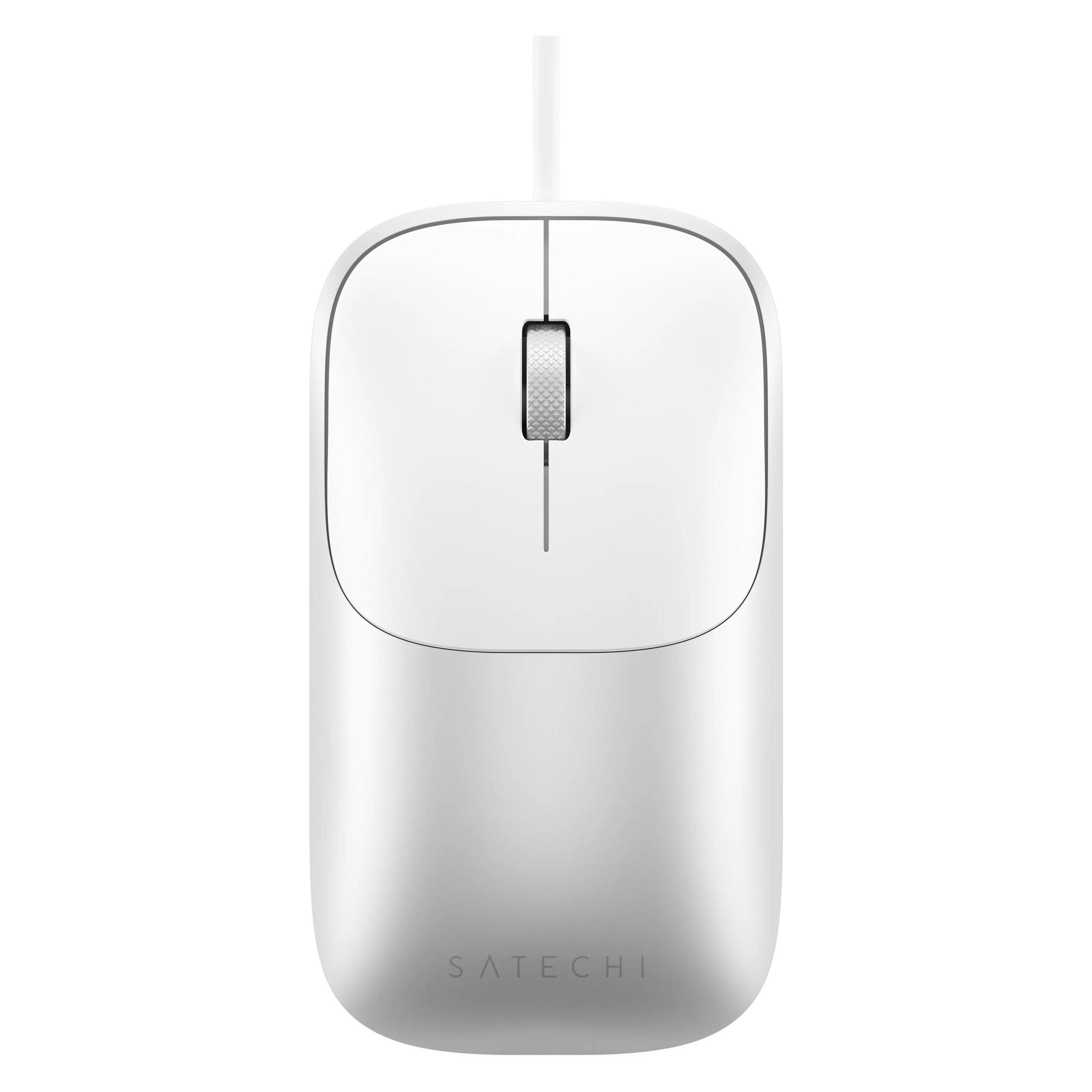 Satechi Slim LX Wired Mouse Silver (Kabelgebunden) (ST-MULXS)