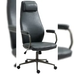 CLP Bürostuhl Pocatello Industrial Loft Antik Stil antik schwarz