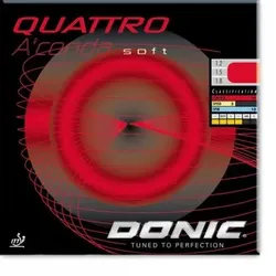 Donic Belag Quattro Aconda soft rot 1,5 - rot 1,5