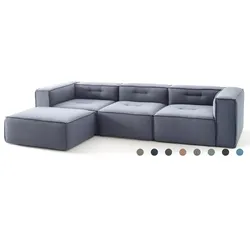 Sitting Bull »numberONE« 3-Sitzer + Hocker PG3 MICHELANGELO 619 graublau