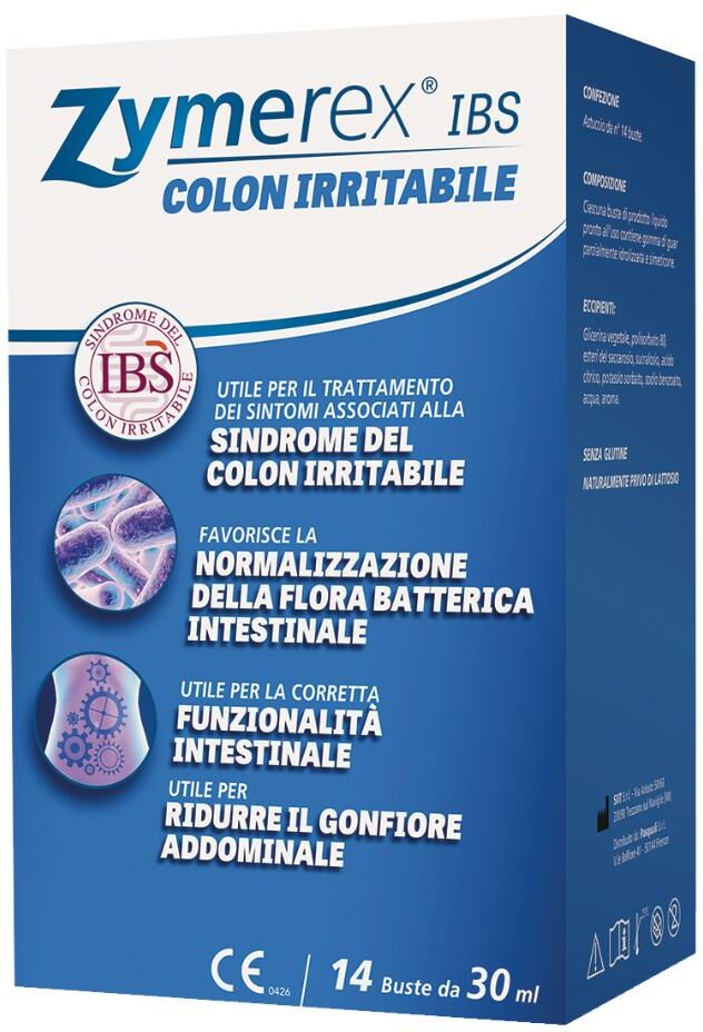 DIFAR DISTRIBUZIONE Srl ZYMEREX IBS Colon Irritabile 14 Bustine da 30ml