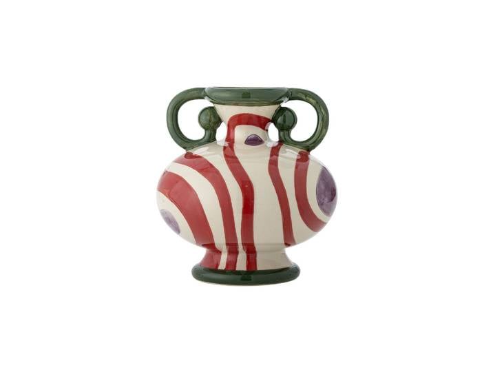 Vase Ø23,5xH25,5 cm en grès multicolore Betiva