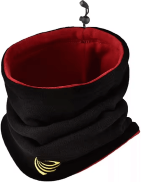 Inspire Curations Winter Fleece Neck Gaiter Thermal Ski Face Cover & Windproof Outdoor Mask black