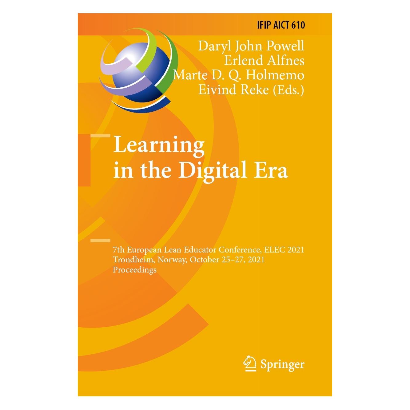Springer Learning in the Digital Era (9783030929336)