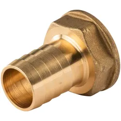 Messing Gewinde-Fitting Schlauchanschluss 1" IG (DN 25) Länge 25 mm - schwere Ausführung
