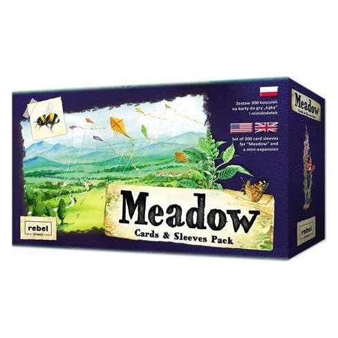 Rebel REBD0006 - Meadow: Cards & Sleeves Pack, für 1-4 Spieler, ab 10 Jahren (EN-Erweiterung) (Englisch, 1 - 4 Spieler) (REBD0006)