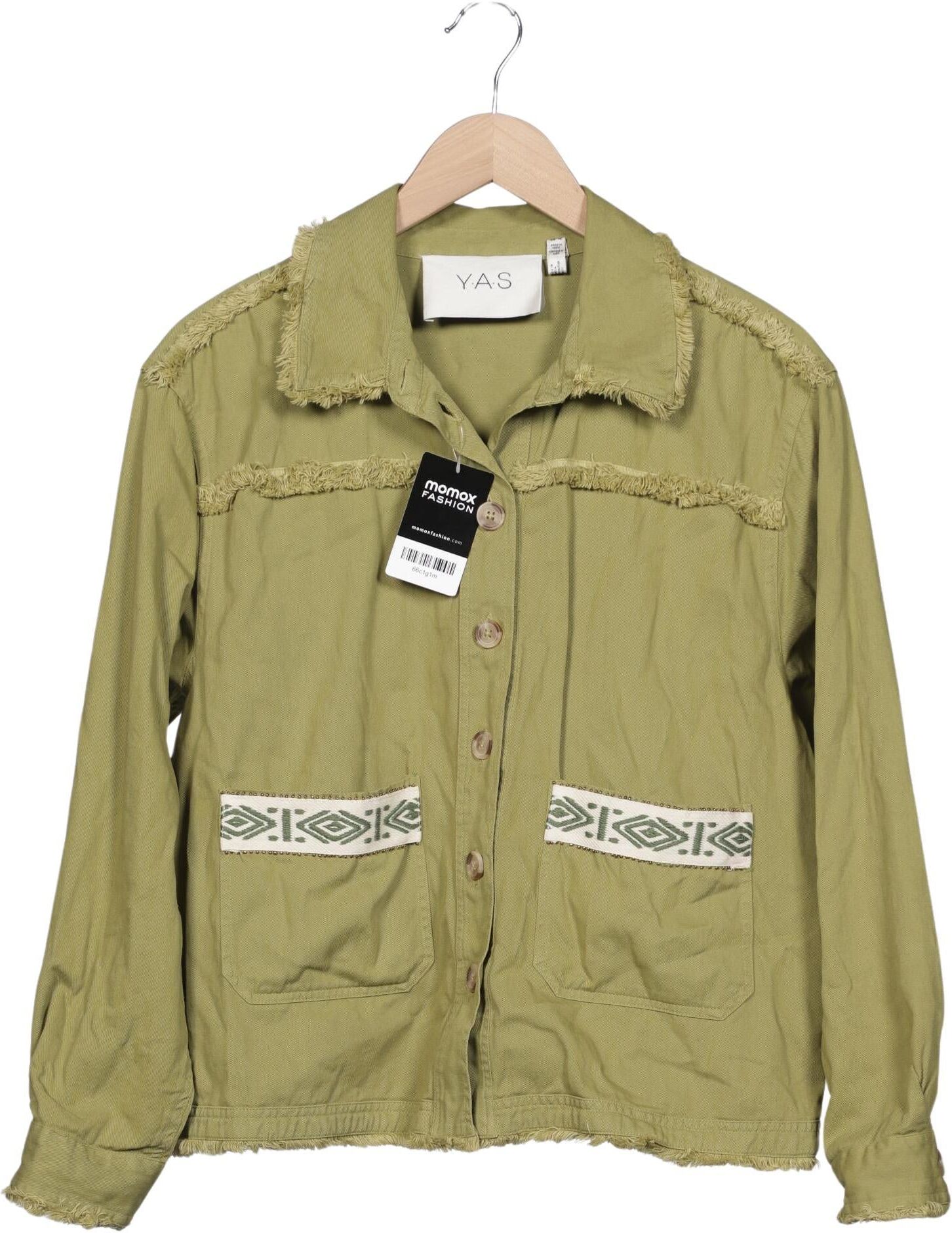 YAS Damen Jacke, Grün, Gr. M, kein / Etikett - Second Hand