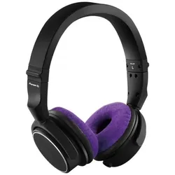 Polsterset Pioneer HDJ-S7 - VELOUR - Violet, Kopfhörer Ersatzteile, Violett