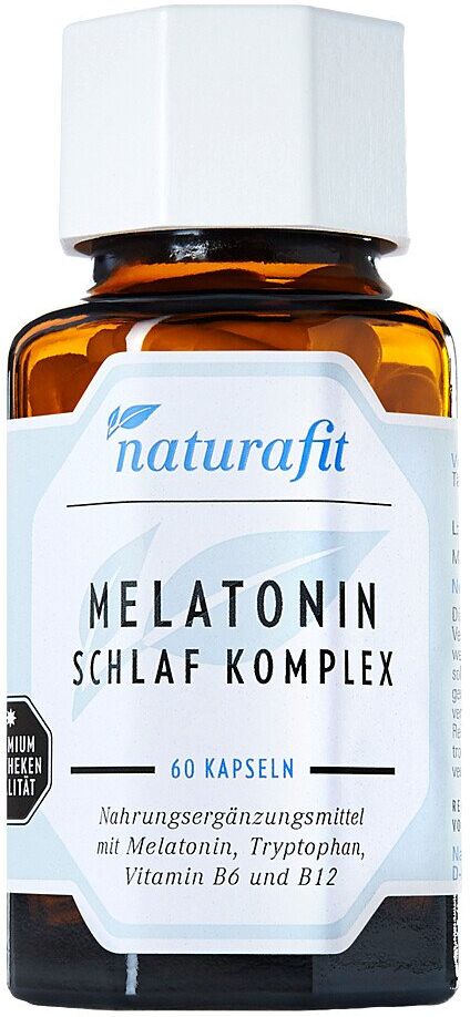 Naturafit Melatonin Schlaf Komplex Kapseln 60stk
