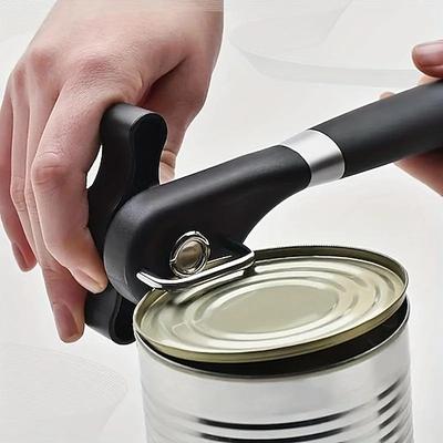 1-teiliger Dosenöffner aus Edelstahl – einfache Einhandbedienung zum Einmachen und Öffnen von Flaschen
