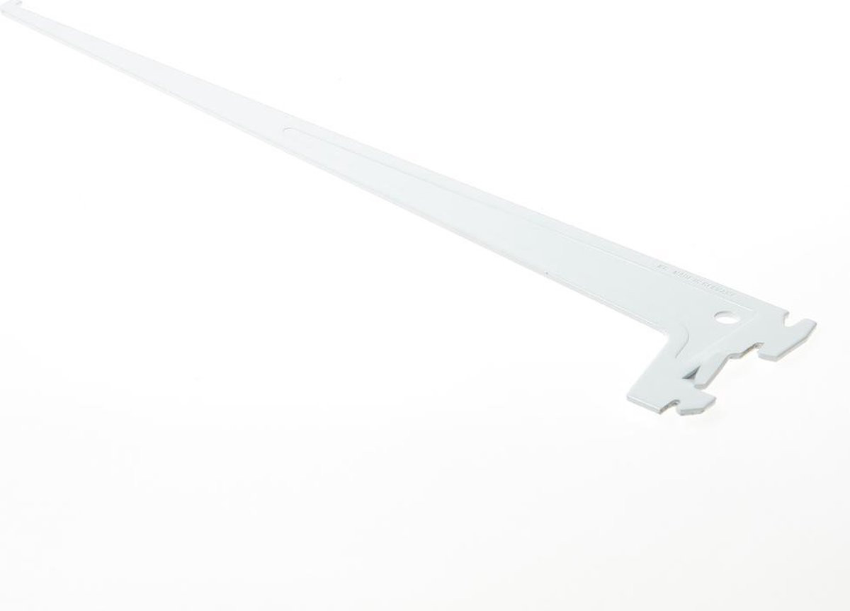 Schadébo Drager Element enkel 2-haaks sys 50 staal wit 40cm 10105-00601