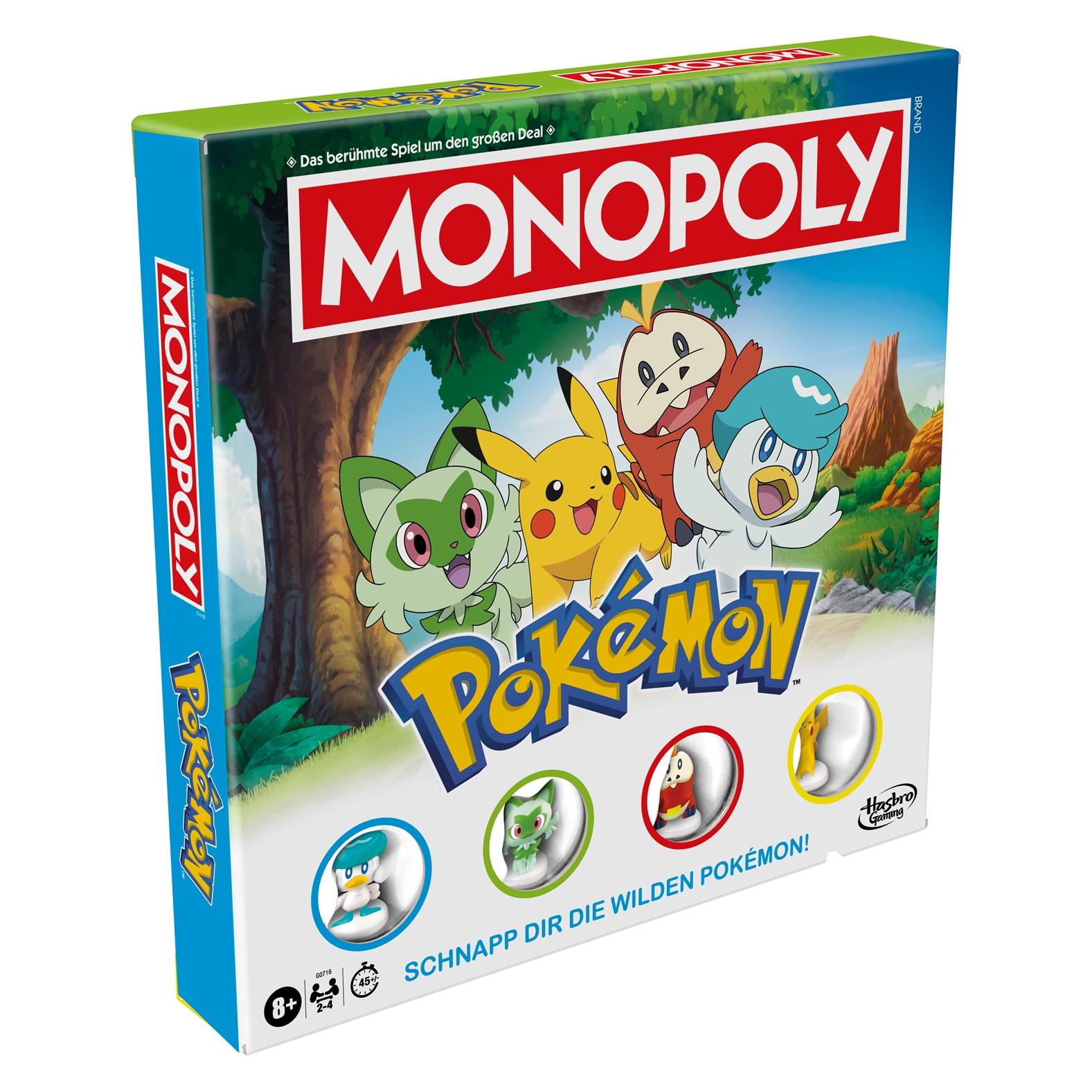 Hasbro Gaming Monopoly Pokemon (Deutsch, 2 - 6 Spieler) (G0716100)