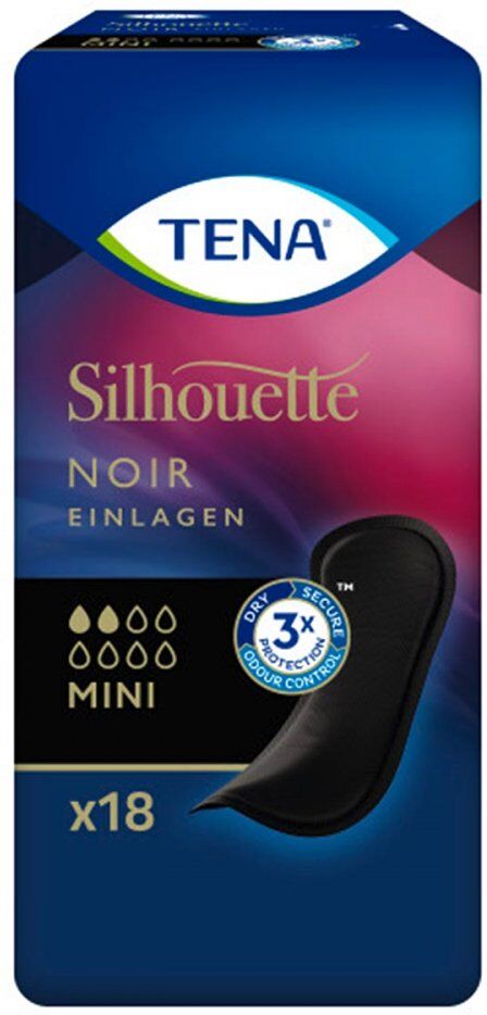 Tena Silhouette Einlagen mini noir