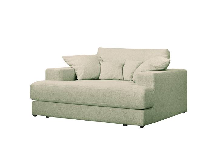 Fauteuil XXL Beige Tissu Hevi 175 x 65 x 170cm