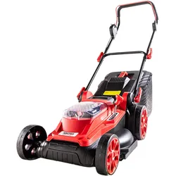 Walter Li-Ionen Brushless Akku-Rasenmäher inkl. 2 x 40 V Akkus
