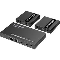 Value 1 zu 3 HDMI-Splitter Ultra HD-fähig 3840 x 2160 Pixel Schwarz 14.99.3464