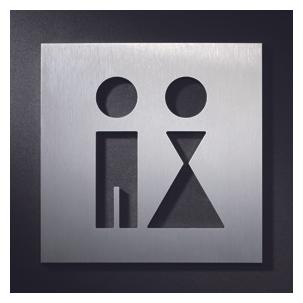 Phos Hinweisschilder - Dusche (P D 2 S)