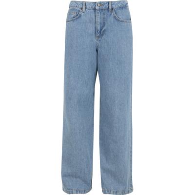 Bequeme Jeans DEF "DEF DEF Trip Baggys", Damen, Gr. L, US-Größen, blau (lightblau), 100% Baumwolle, unifarben, Jeans