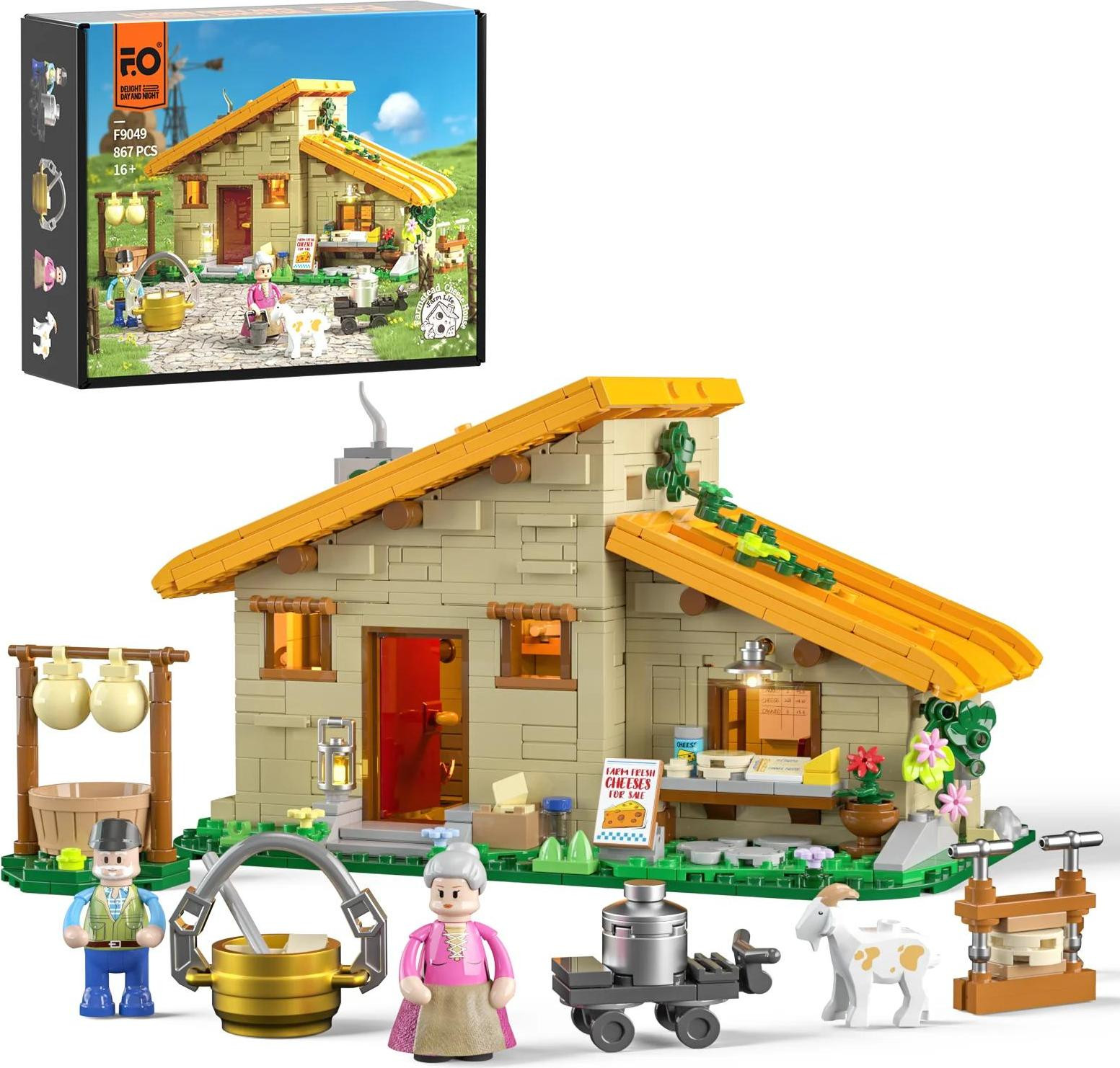 Lumibricks Boerderijkaaswinkel