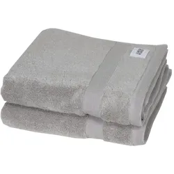 SCHÖNER WOHNEN Kollektion Handtuch 2er-Set   ¦ grau ¦ Maße (cm): B: 50 H: 1