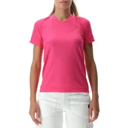 UYN Run Fit kurzarm Laufshirt Damen pink peacock L