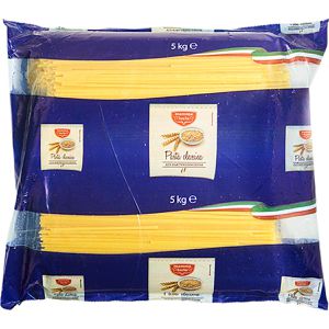 Mamma-Lucia Nudeln Pasta Classica Spaghetti kurz, Hartweizen, 5 kg