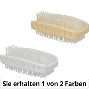 Nölle Nagelbürste 372100, aus Kunststoff, mit harten PP-Borsten