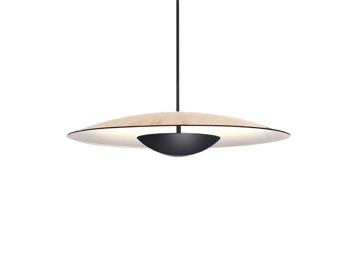MARSET Hängeleuchte Ginger, dimmbar, Holz hell, für Wohn- / Esszimmer, Holz, Design