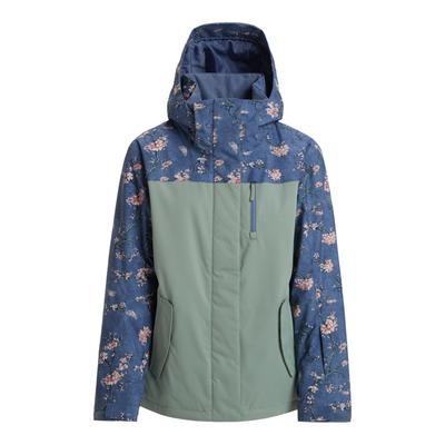 Snowboardjacke ROXY "Roxy Jetty", Damen, Gr. M, bunt (wild wind chloe blossom), Obermaterial: 55% Polyester, 45% Polyester., Jacken Snowboardjacke