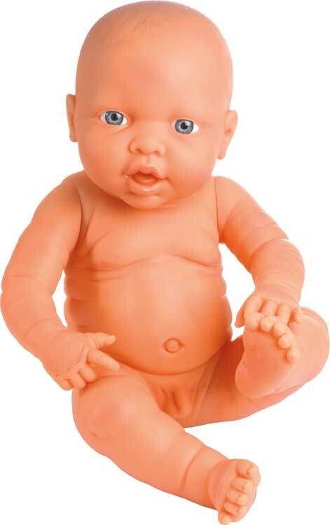 Bayer Design 94200AD realistische baby pop voor jongens, 42 cm