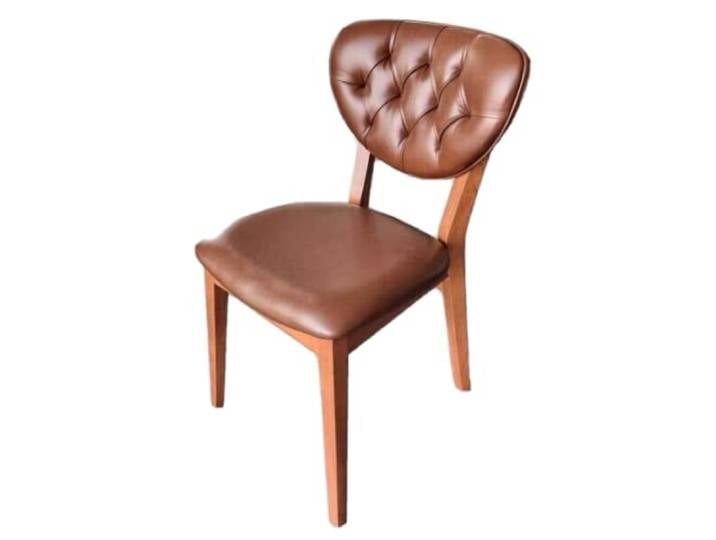 Essstuhl Esszimmerstuhl Stuhl Sessel Polsterstuhl Polo Gastro Braun (Dunkelbraun)