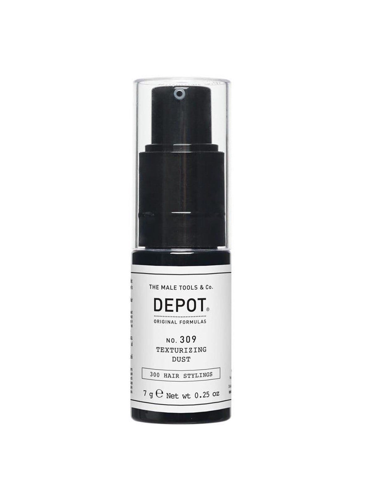 Depot - Hair Stylings No. 309 Glycerin Styling Powder Texturizing & Volumizing 7 g. - Soft Hold.