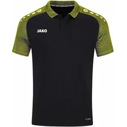 JAKO Performance Poloshirt Kinder schwarz/soft yellow 140
