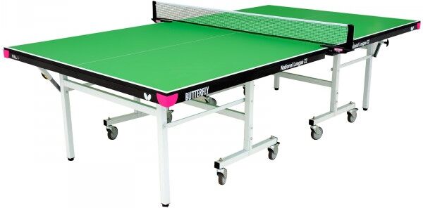 Butterfly National League 22 Indoor Rollaway Table Tennis Table Green