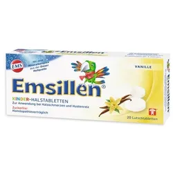 EMSILLEN Kinder Halstabletten Vanille 20 St