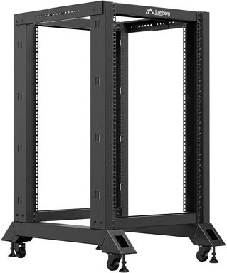Lanberg OPEN RACK 19" 18U 600X800 BLACK LANBERG