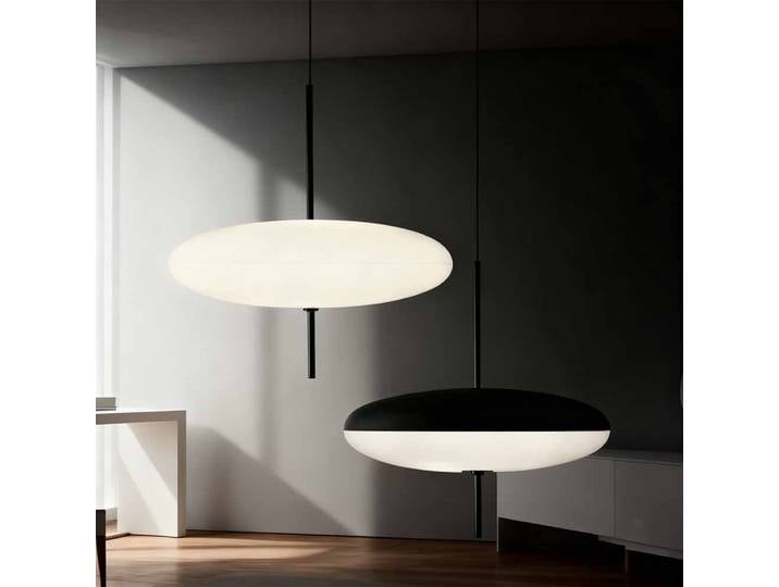 Nordique pendentif LED lumière minimaliste danois Design Vintage Bar Table ronde île comptoir chambre étude salle à manger lustre