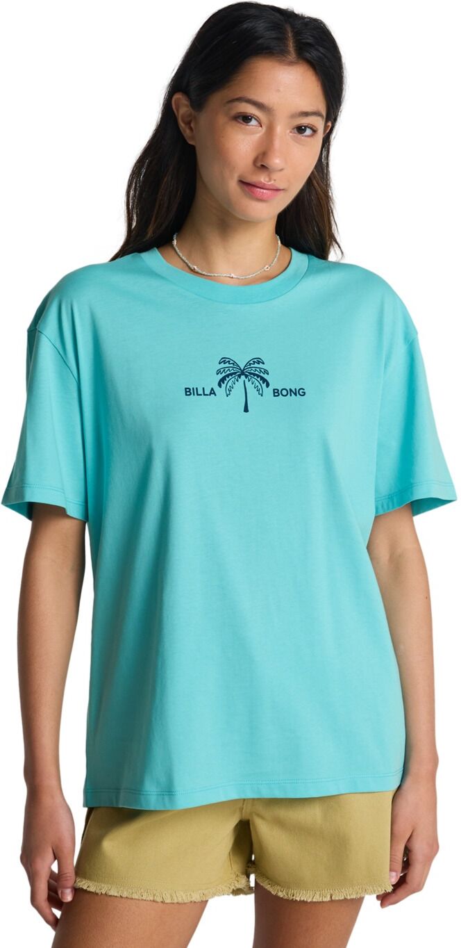 T-Shirt BILLABONG "Rip Currents", Damen, Gr. M, blau (ocean eyes), Obermaterial: 100% Baumwolle., Shirts T-Shirt ocean eyes M
