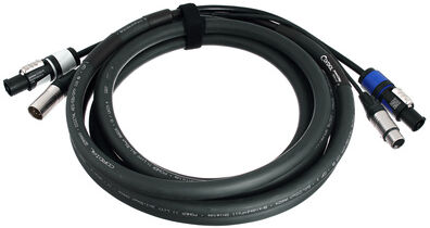 Cordial CPH 5 DMX 1-5 PWR 1 Schwarz